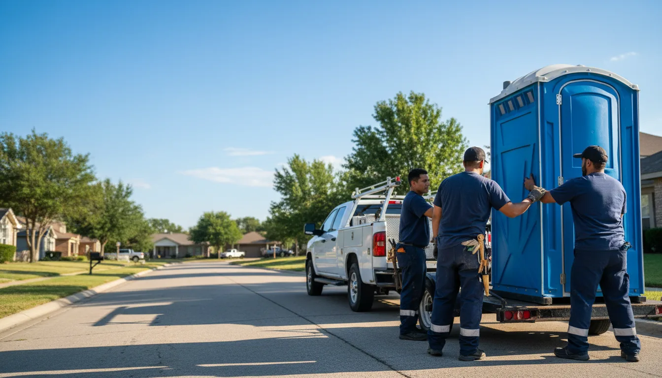 Portable Toilet Rental in New Llano, LA near me